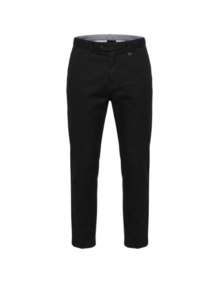 Antony Morato Pantalon homme noir coton lin