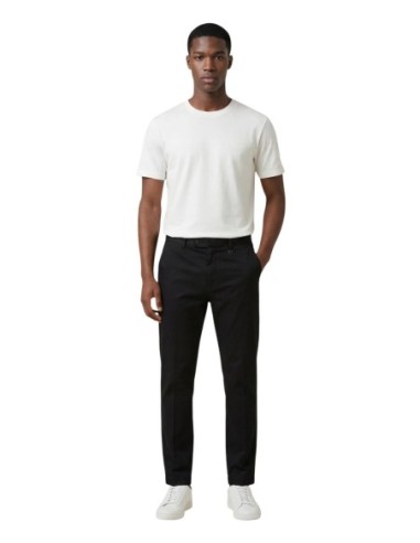 Antony Morato Pantalon homme noir coton lin