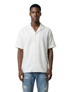 Antony Morato Chemise homme blanche manches courtes coton