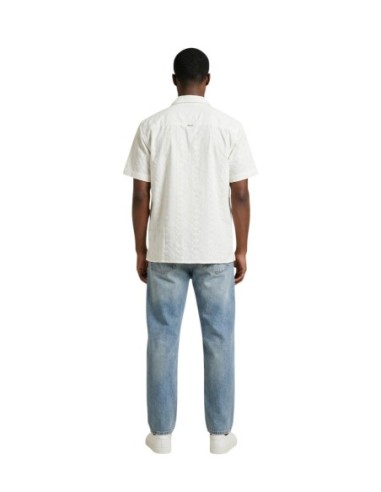 Antony Morato Chemise homme blanche manches courtes coton