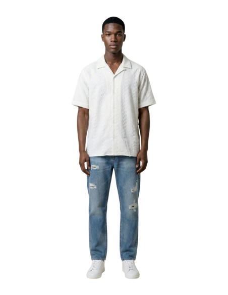 Antony Morato Chemise homme blanche manches courtes coton