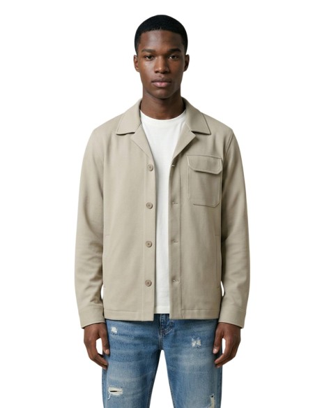 Antony Morato Veste homme beige à revers