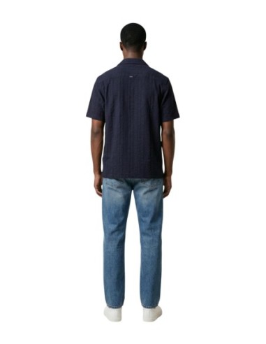 Antony Morato Chemise homme bleue manches courtes