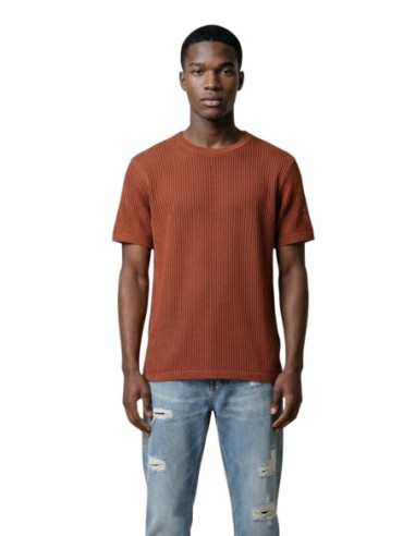 Antony Morato T-shirt homme marron coton