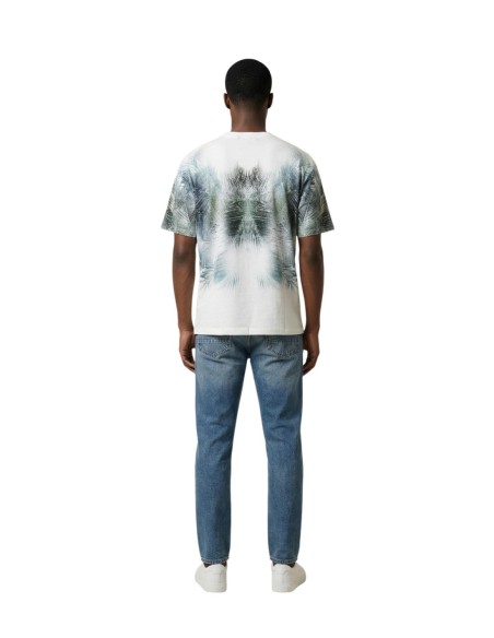 Antony Morato T-shirt homme blanc imprimé