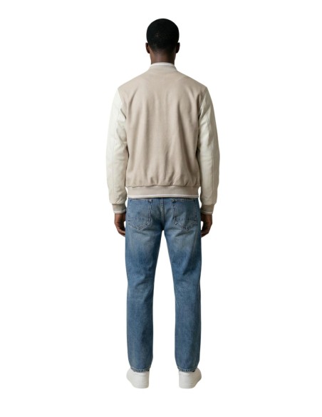 Antony Morato Veste homme beige zippée