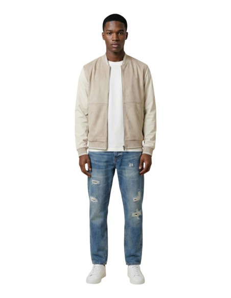 Antony Morato Veste homme beige zippée