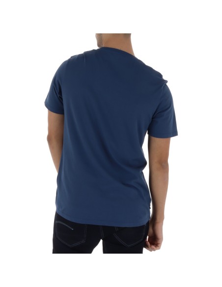 Timberland T-shirt homme bleu imprimé