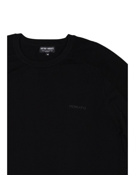 Antony Morato Pull homme noir coton