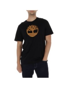 Timberland T-shirt homme noir imprimé