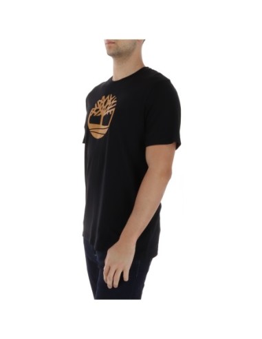 Timberland T-shirt homme noir imprimé