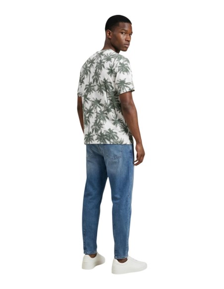 Antony Morato T-shirt homme vert imprimé