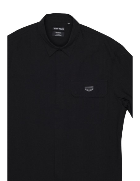 Antony Morato Chemise homme noire manches courtes