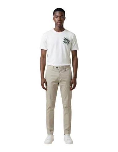 Antony Morato T-shirt homme blanc imprimé coton