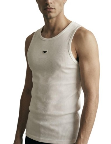Antony Morato Débardeur homme blanc coton