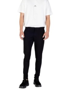 Antony Morato Pantalon homme noir stretch hiver