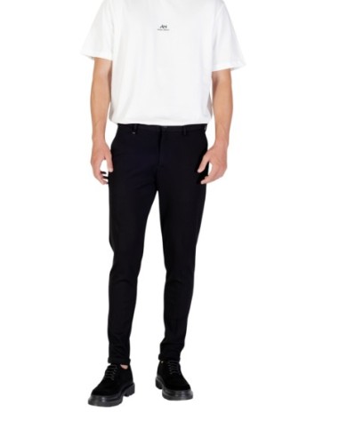 Antony Morato Pantalon homme noir stretch hiver