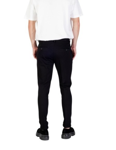 Antony Morato Pantalon homme noir stretch hiver