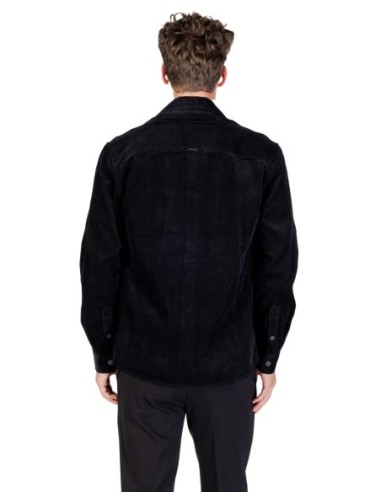 Antony Morato Veste homme noire boutons-pression