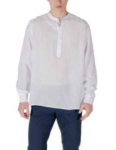 Antony Morato Chemise homme blanche col Mao