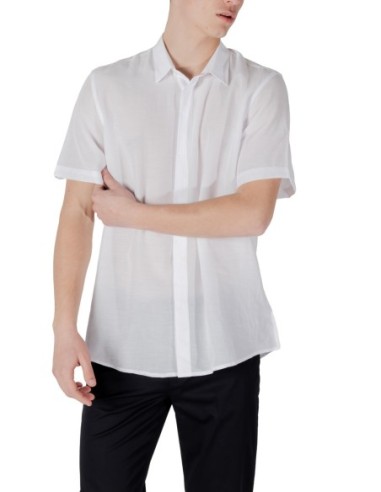 Antony Morato Chemise homme blanche manches courtes