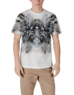 Antony Morato T-shirt homme blanc floral