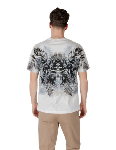 Antony Morato T-shirt homme blanc floral
