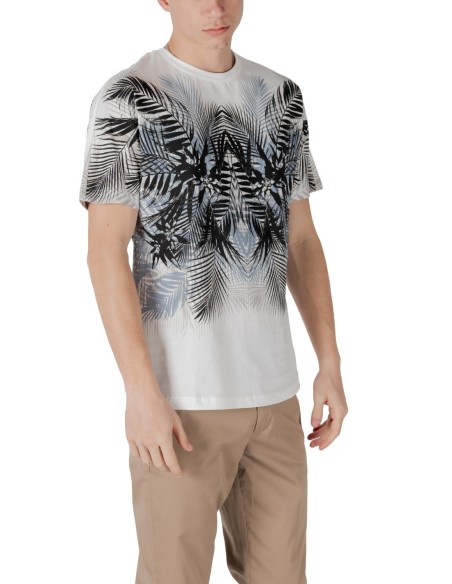 Antony Morato T-shirt homme blanc floral