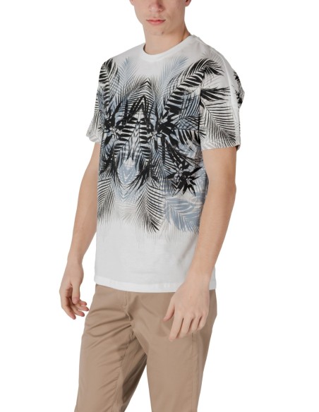 Antony Morato T-shirt homme blanc floral