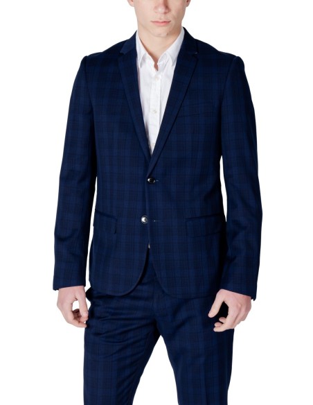 Antony Morato Veste homme bleue à carreaux