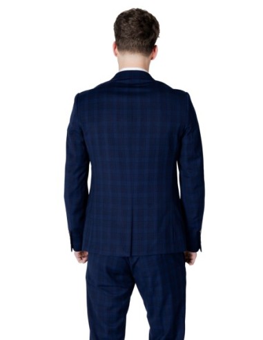 Antony Morato Veste homme bleue à carreaux