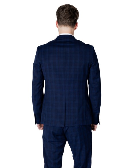Antony Morato Veste homme bleue à carreaux