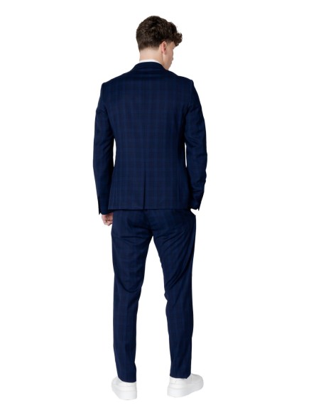 Antony Morato Veste homme bleue à carreaux