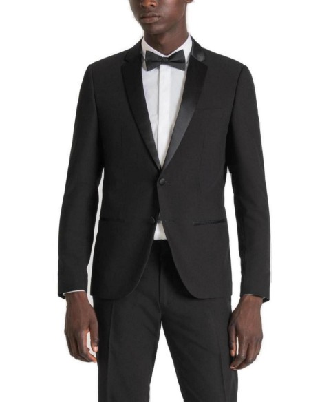 Antony Morato Veste homme noire à revers
