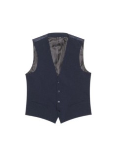 Antony Morato Gilet homme bleu boutonné