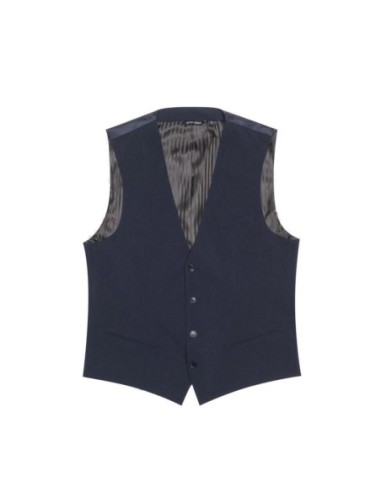 Antony Morato Gilet homme bleu boutonné