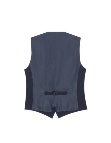 Antony Morato Gilet homme bleu boutonné