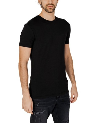 Antony Morato T-shirt homme noir coton modal