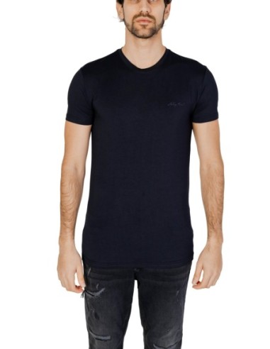 Antony Morato T-shirt homme bleu coton modal