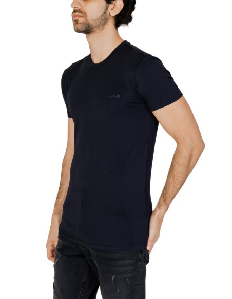 Antony Morato T-shirt homme bleu coton modal