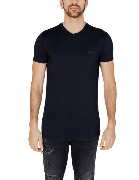 Antony Morato T-shirt homme bleu coton modal