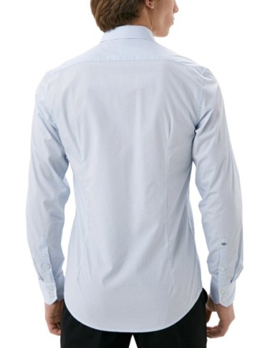 Antony Morato Chemise homme bleu azur coton