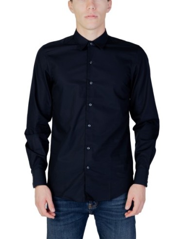 Antony Morato Chemise homme bleue coton