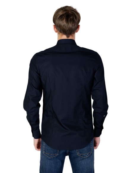 Antony Morato Chemise homme bleue coton