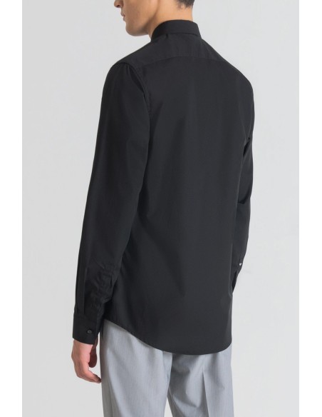 Antony Morato Chemise homme noire monochrome