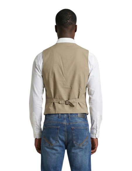 Gianni Lupo Gilet homme beige