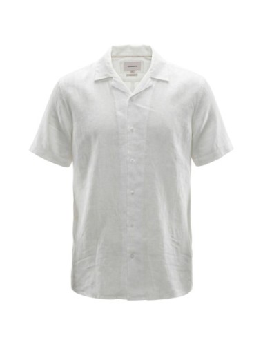Gianni Lupo Chemise homme blanche lin