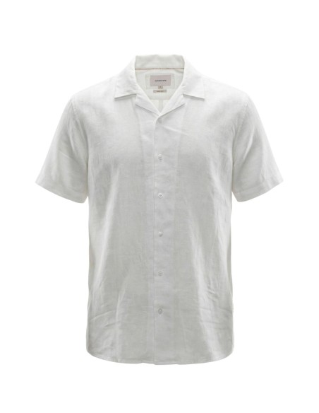 Gianni Lupo Chemise homme blanche lin