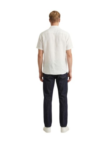 Gianni Lupo Chemise homme blanche lin
