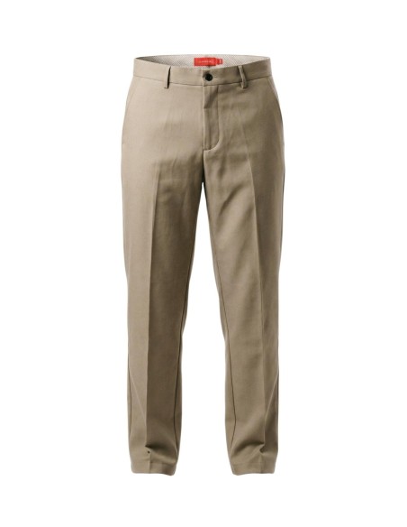 Gianni Lupo Pantalon homme beige stretch
